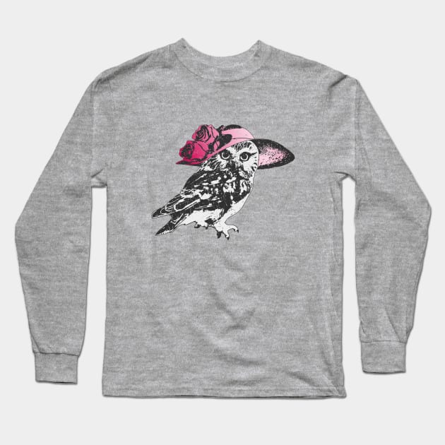 Hattie the Owl Long Sleeve T-Shirt by CritterLove